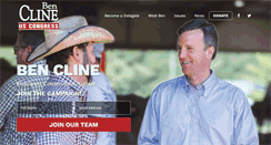 Desktop Screenshot of bencline.com